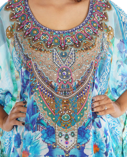 Beaded kaftan dress, Women wear kaftan, Long Beautiful Elegant kaftan ...