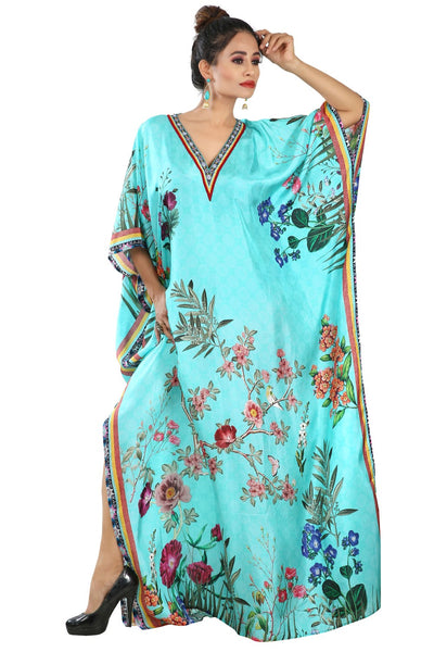 Floral print kaftan beach cover up buy caftan online